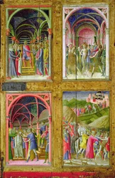 The Birth of the Virgin and Four Saints